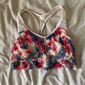 Victoria’s Secret PINK Pink/Blue Sports Bra
